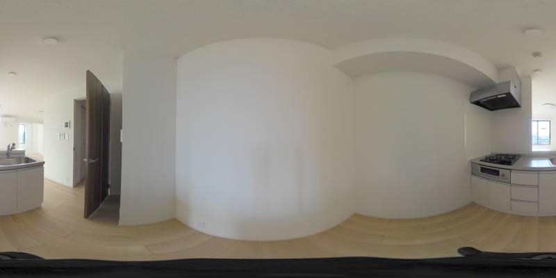 パノラマ画像キッチン