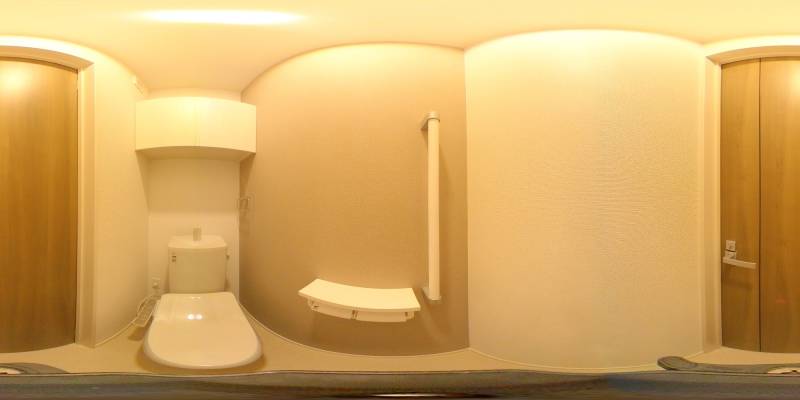 パノラマ画像トイレ