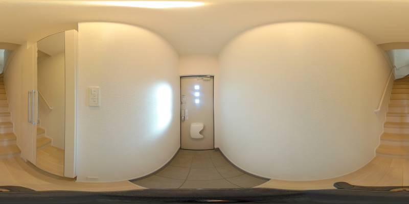 パノラマ画像玄関