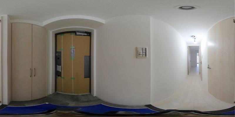 パノラマ画像玄関