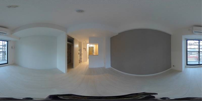 パノラマ画像洋室