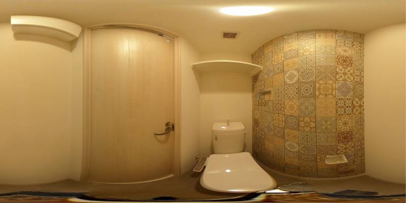 パノラマ画像トイレ