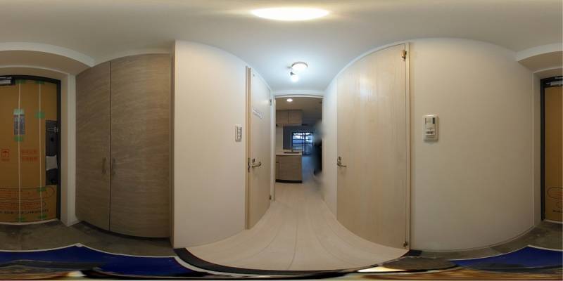 パノラマ画像玄関