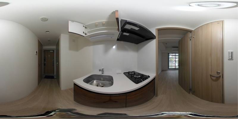 パノラマ画像キッチン