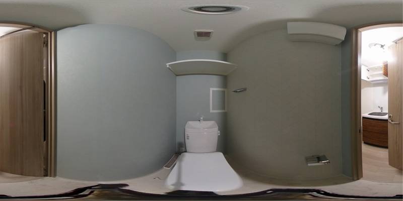 パノラマ画像トイレ