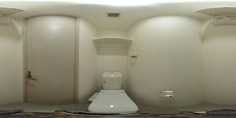 パノラマ画像トイレ