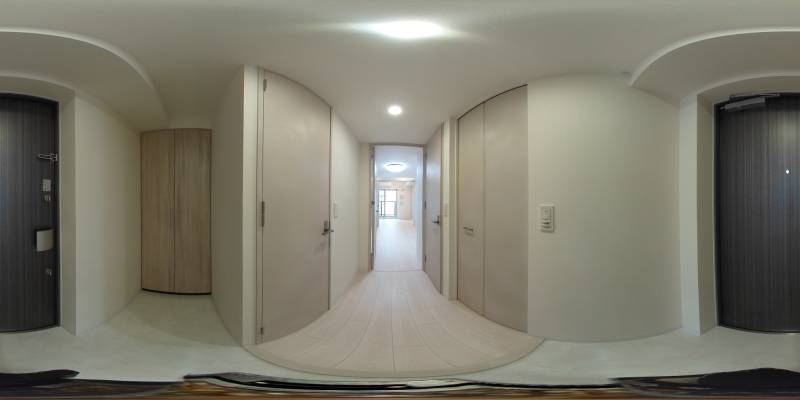 パノラマ画像玄関