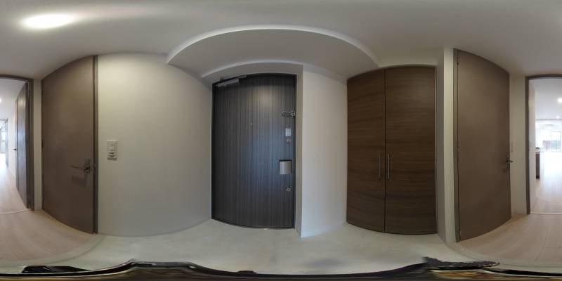 パノラマ画像玄関