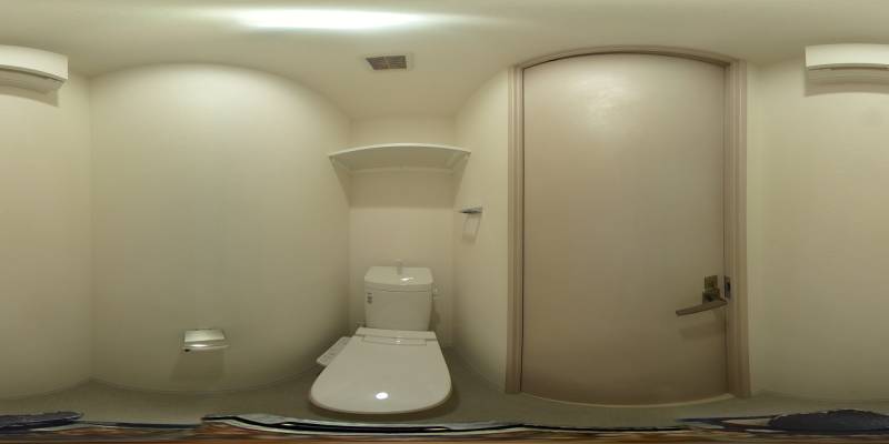 パノラマ画像トイレ