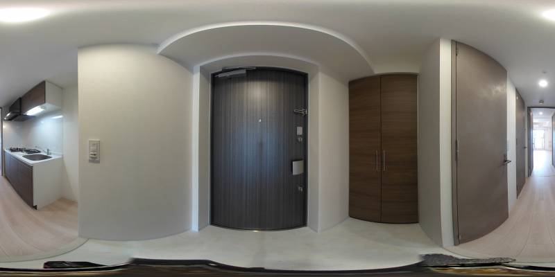 パノラマ画像玄関