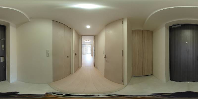 パノラマ画像玄関