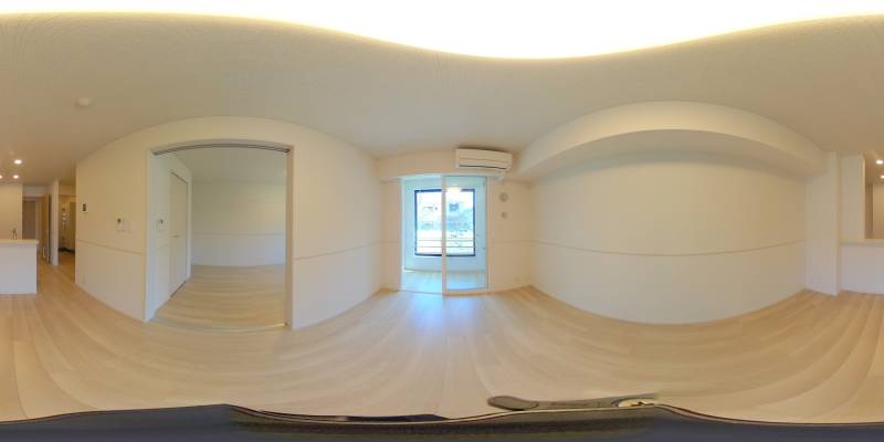 パノラマ画像リビング