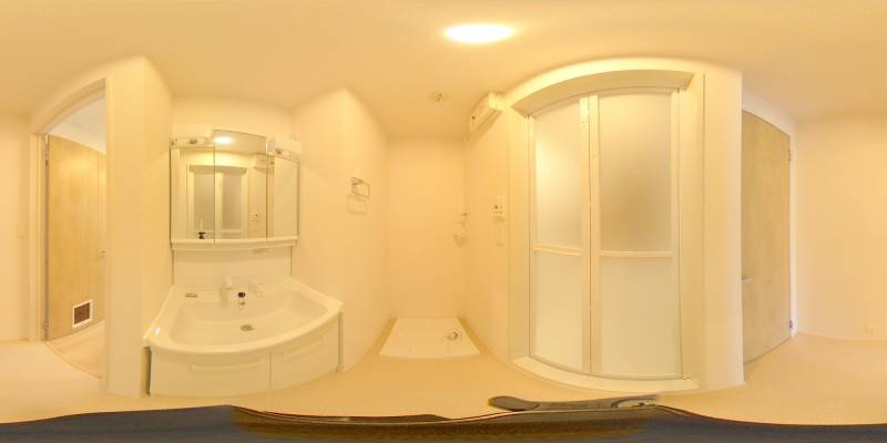 パノラマ画像洗面所