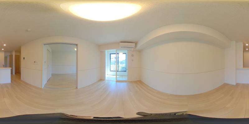 パノラマ画像リビング