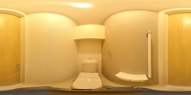 パノラマ画像トイレ