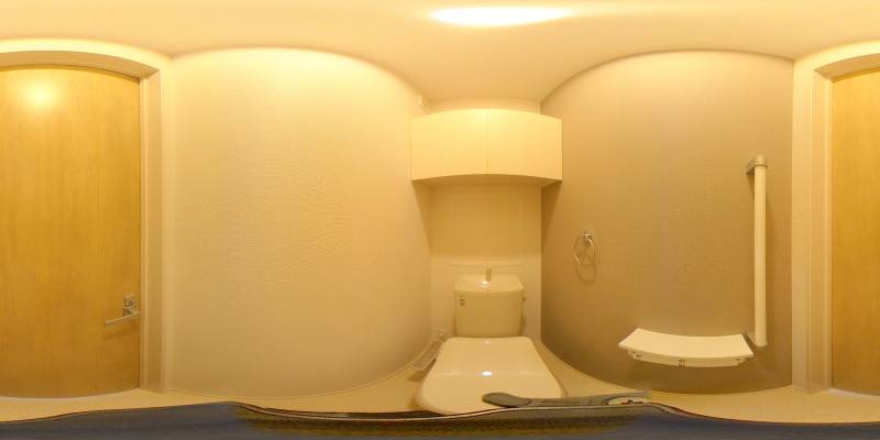 パノラマ画像トイレ