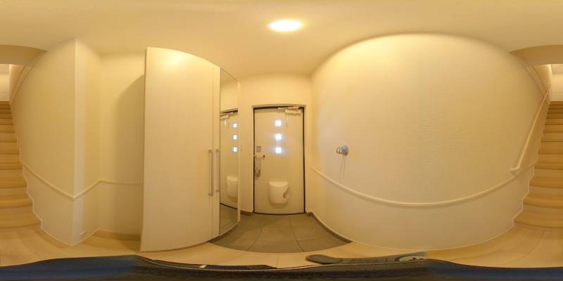 パノラマ画像玄関