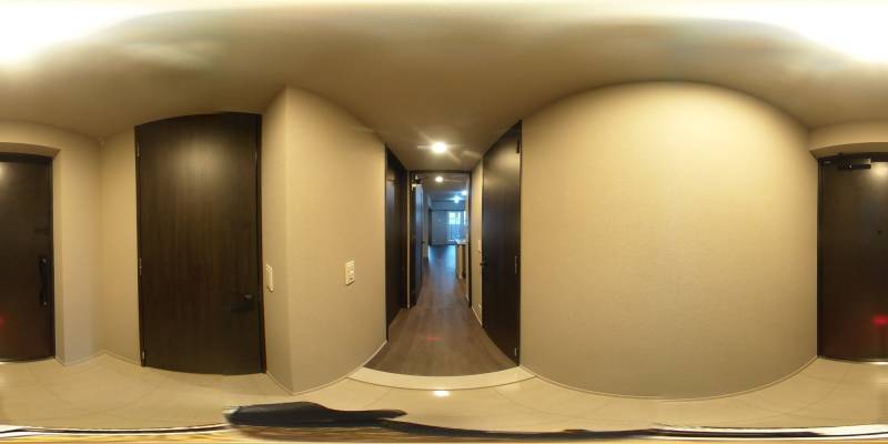 パノラマ画像玄関