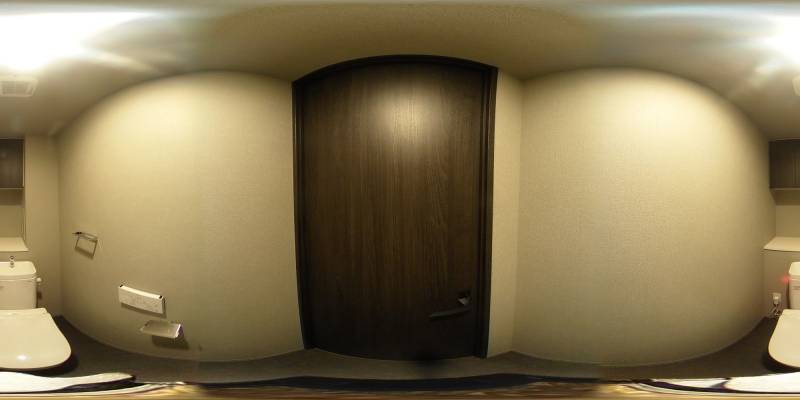 パノラマ画像トイレ