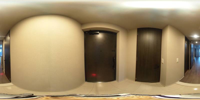 パノラマ画像玄関