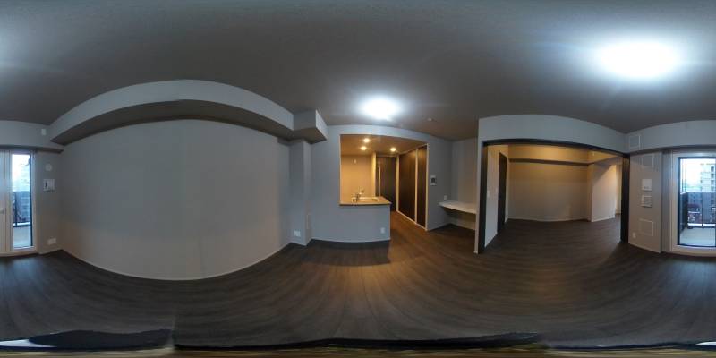 パノラマ画像リビング