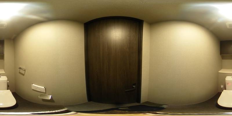 パノラマ画像トイレ