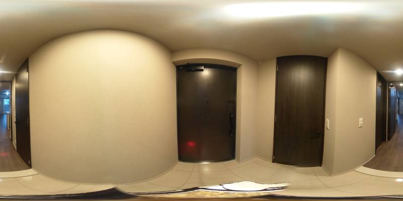 パノラマ画像玄関