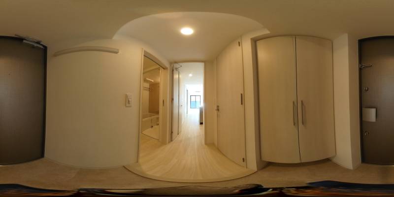 パノラマ画像玄関