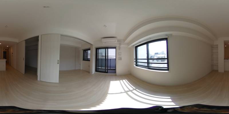 パノラマ画像リビング