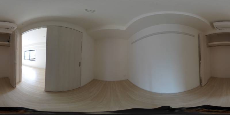 パノラマ画像洋室