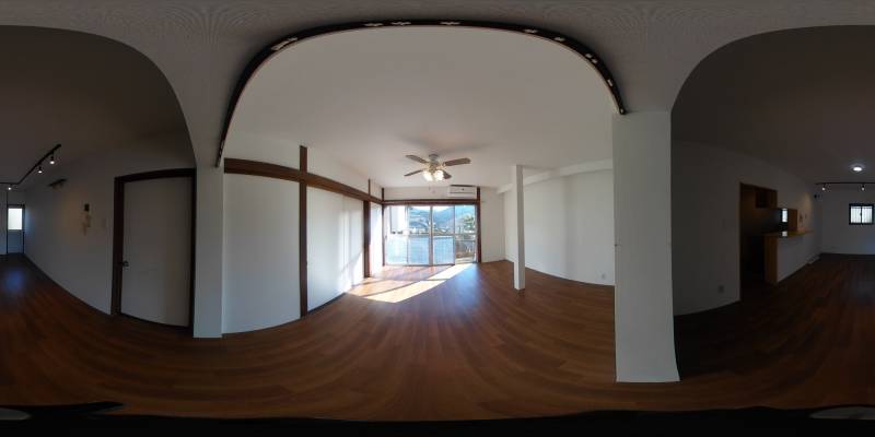 パノラマ画像リビング