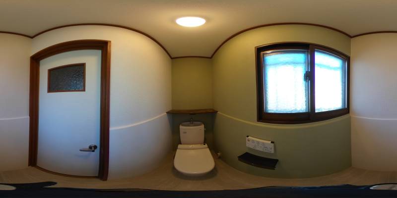 パノラマ画像トイレ