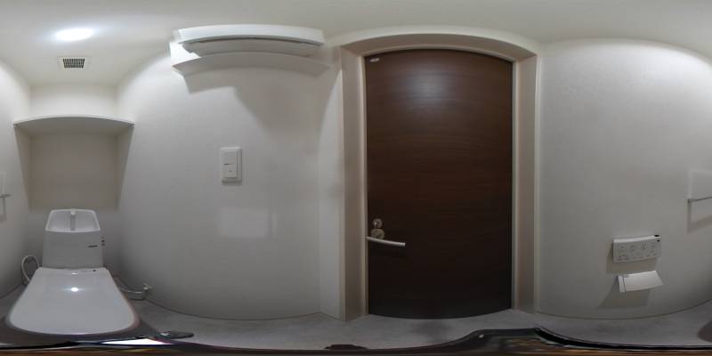 パノラマ画像トイレ