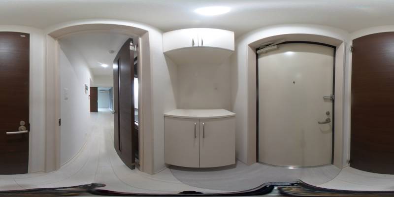 パノラマ画像玄関