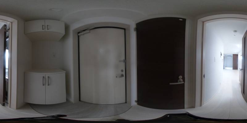 パノラマ画像玄関