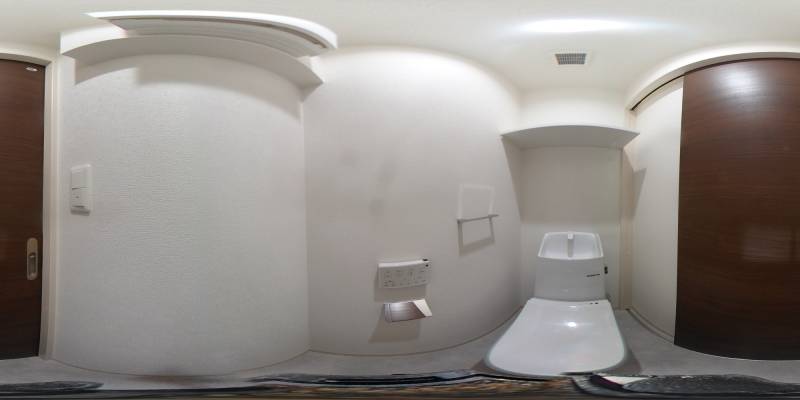 パノラマ画像トイレ