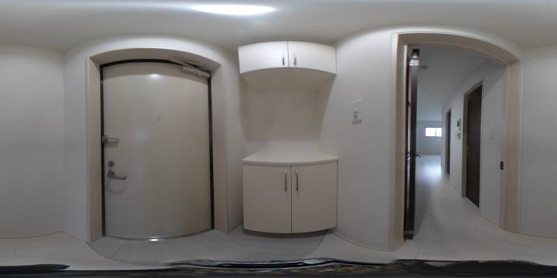 パノラマ画像玄関