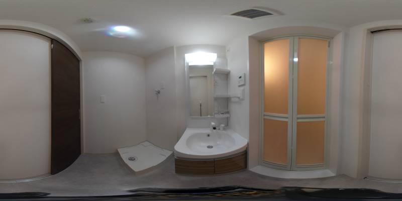 パノラマ画像洗面所