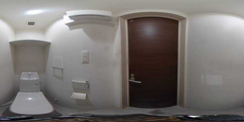 パノラマ画像トイレ