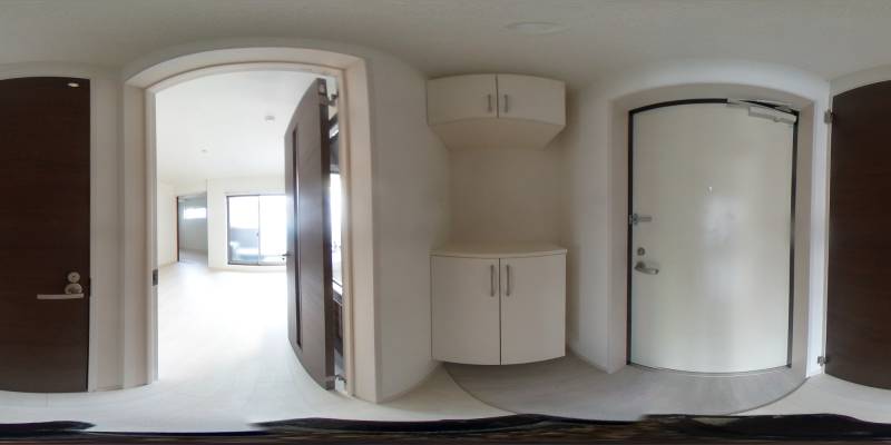 パノラマ画像玄関