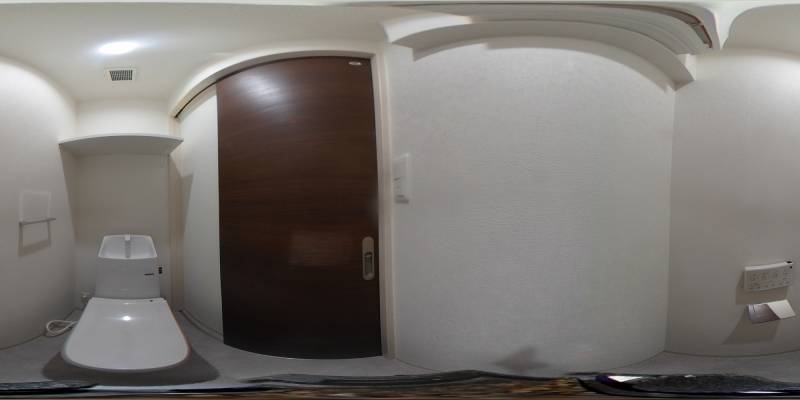 パノラマ画像トイレ