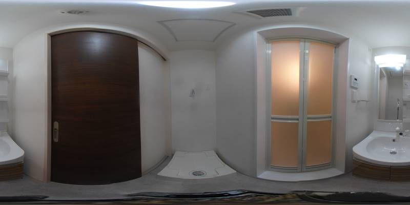 パノラマ画像洗面所