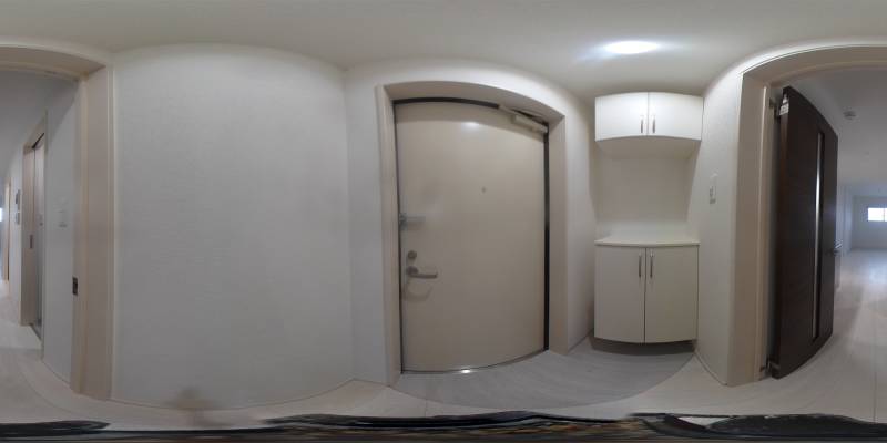 パノラマ画像玄関