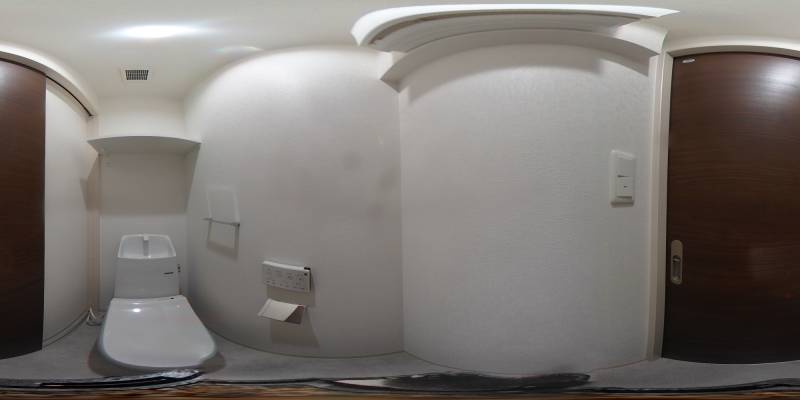 パノラマ画像トイレ