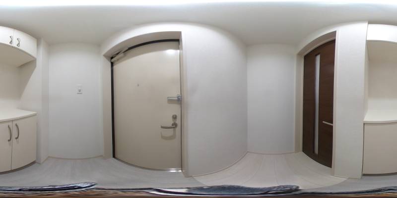 パノラマ画像玄関