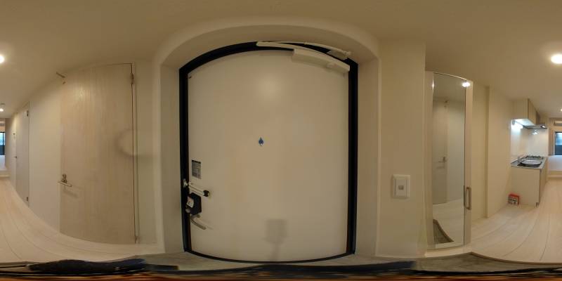 パノラマ画像玄関