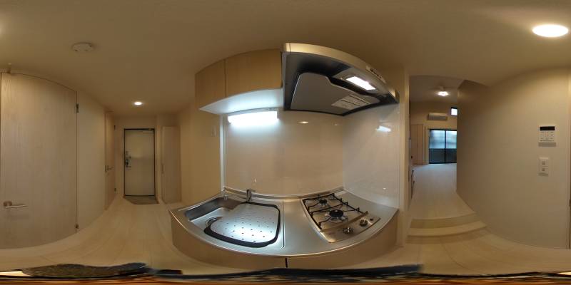 パノラマ画像キッチン