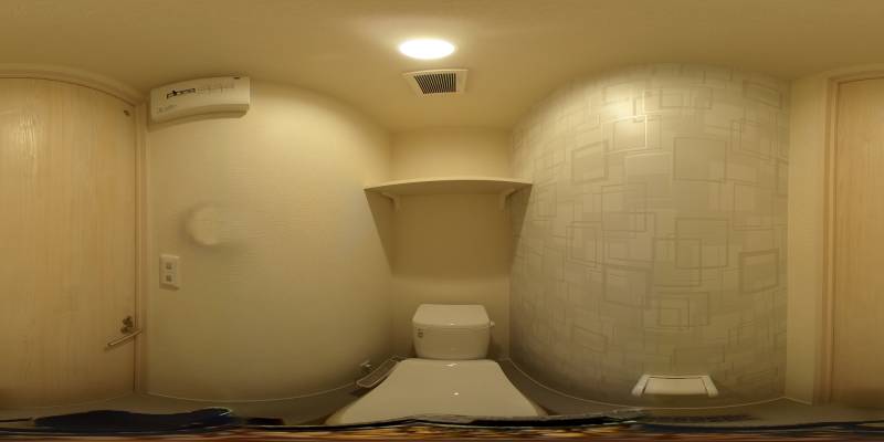 パノラマ画像トイレ