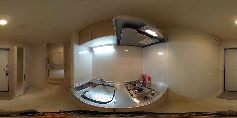 パノラマ画像キッチン