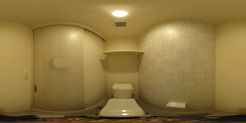 パノラマ画像トイレ